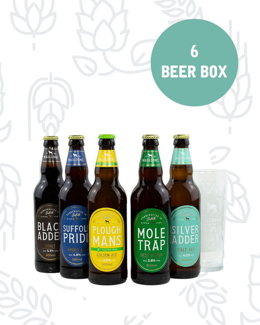 Mixed 6 Box (Beer & Glass)