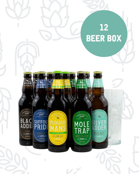 Mixed 12 Box (Beer & Glass)