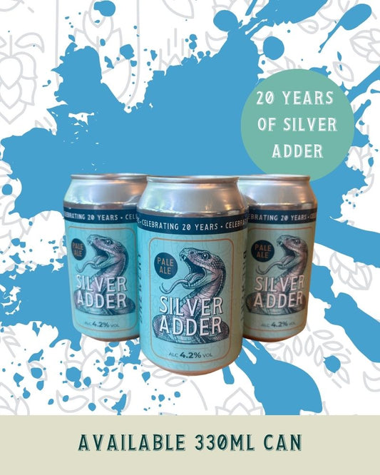 Silver Adder Cans